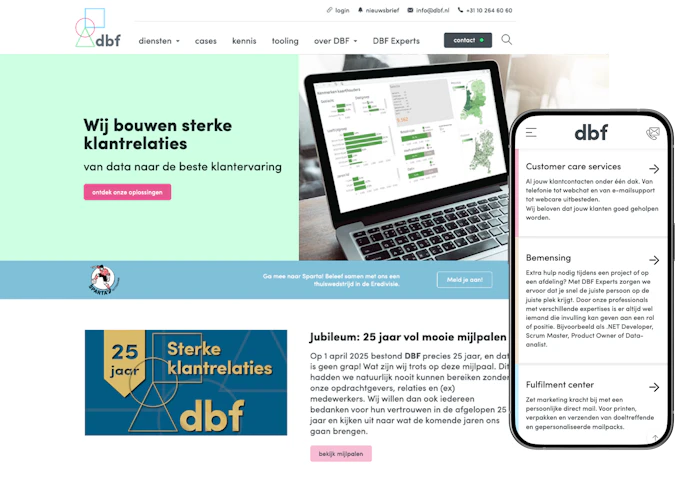 Dbf Invasment DBF - Website for customer loyalty tools specialist