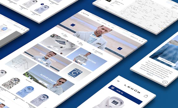 Ledûb - Brand webshop - case - Header
