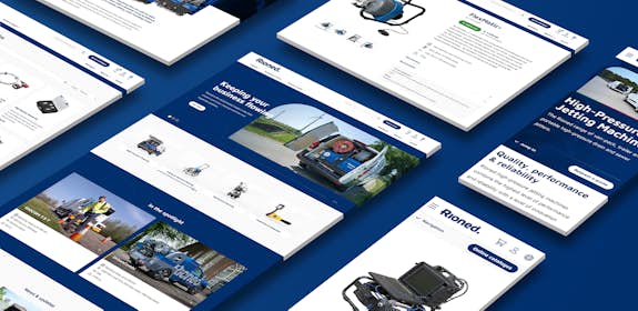 Rioned - new website and B2B customer portal - Case banner