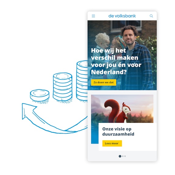 De Volksbank Migratie en nieuwe Craft partner Mobile view
